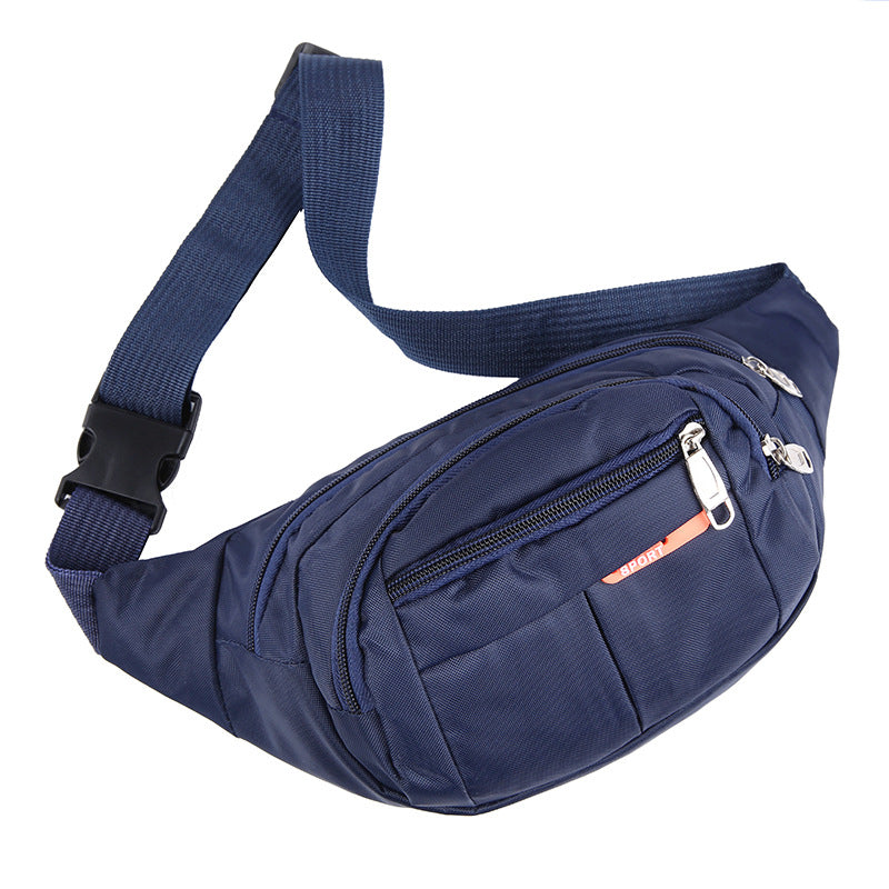 Wholesale Men's waist bag outdoor mountaineering cycling climbing mobile phone bag crossbody chest bag